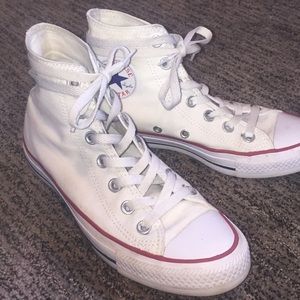 White high top converse